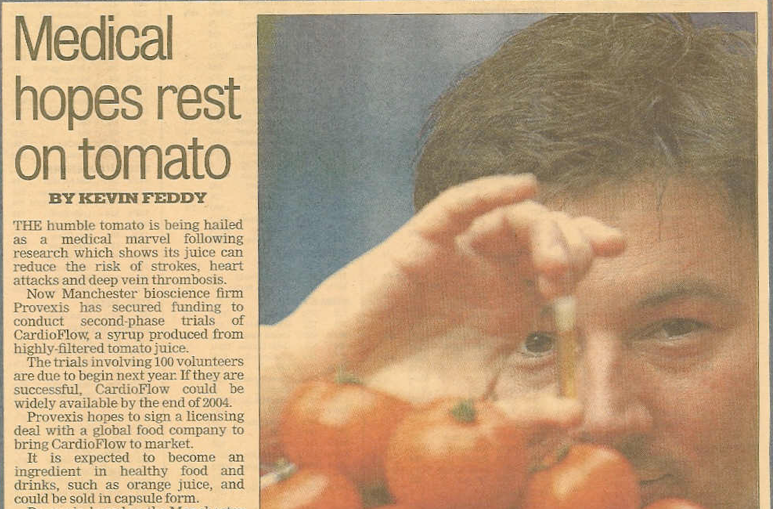 Medical hopes rest on tomato