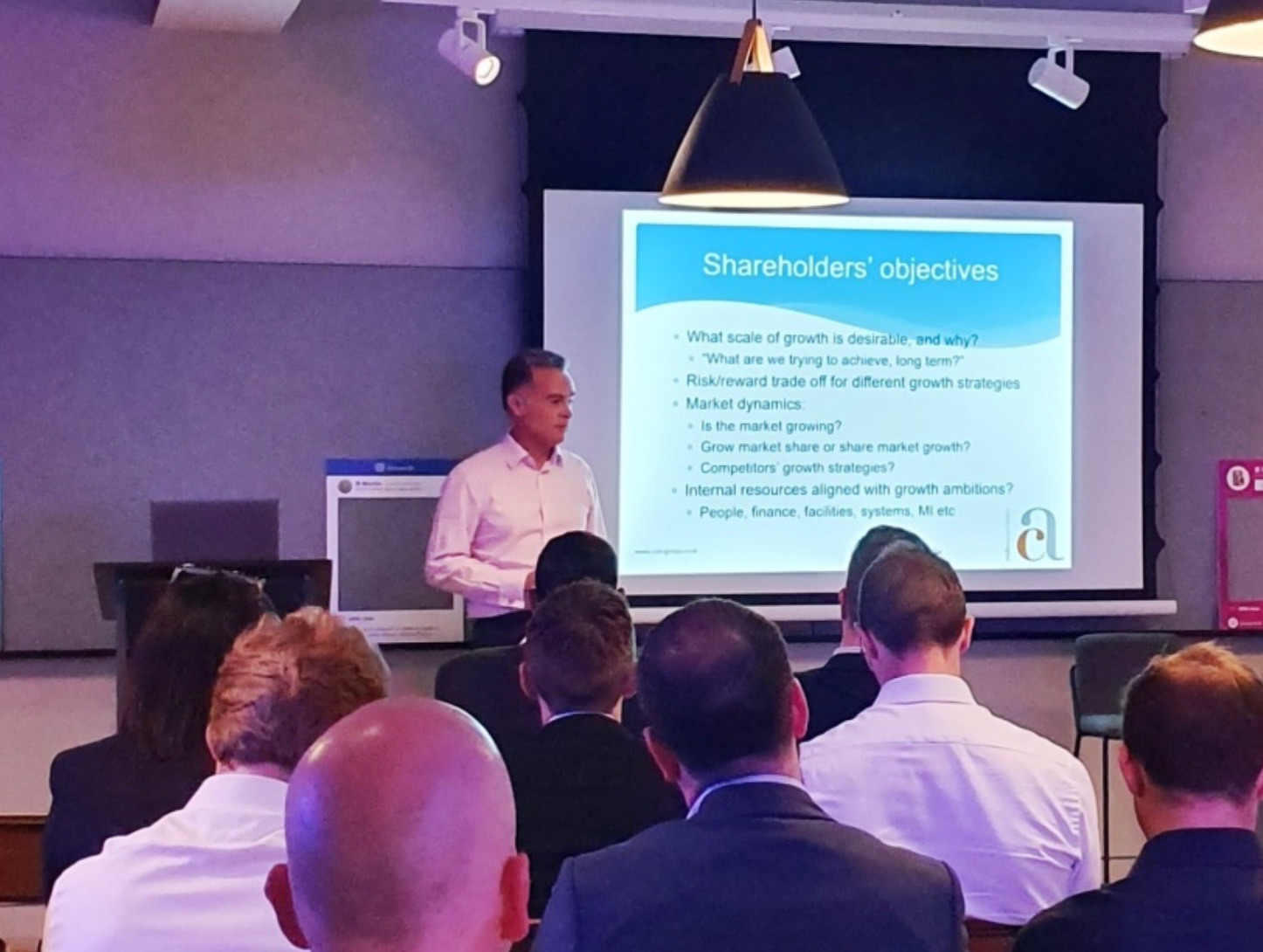 Cole Associates delivers Pro Manchester Presentation on Growth Strategy and Funding Cole Associates delivers Pro Manchester Presentation on Growth Strategy and Funding