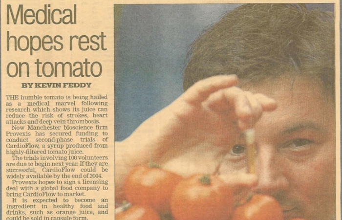 Medical hopes rest on tomato