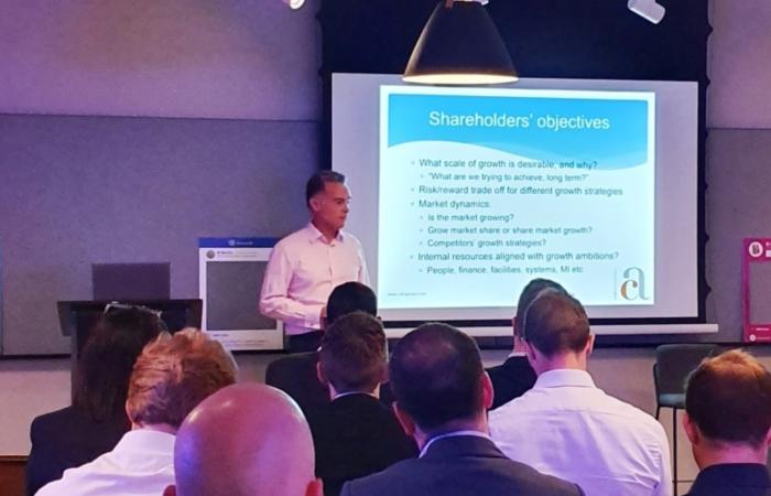 Cole Associates delivers Pro Manchester Presentation on Growth Strategy and Funding